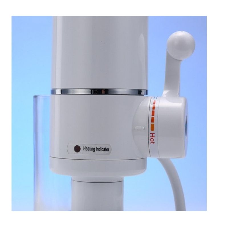 Casa si Gradina - Termice - Boilere si accesorii - Incalzitoare instant - Robinet electric pentru incalzit apa, 3000W, pentru chiuveta, maxim 60° C, alb - Infinity.ro