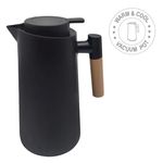 Casa si Gradina - Bucatarie si vesela - Accesorii bar - Termosuri si Cani termos - Ulcior termos, din sticla si plastic, pentru bauturi calde sau reci, capacitate 950ml, negru - Infinity.ro