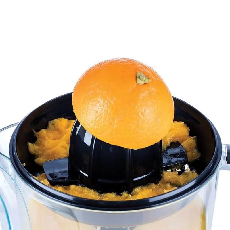 Electronice si Electrocasnice - Electrocasnice bucatarie - Preparare bauturi - Storcatoare de fructe - Storcator electric, din otel inoxidabil, putere 40W, capacitate 0.78L, negru-argintiu - Infinity.ro