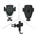 Casa si Gradina - Electrice - Accesorii electrice - Baterii, acumulatori si incarcatoare - Incarcator telefoane mobile auto, wireless, plastic, dimensiune 90x7.5x10.5cm, Negru - Infinity.ro