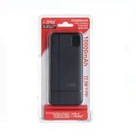 Casa si Gradina - Electrice - Accesorii electrice - Baterii, acumulatori si incarcatoare - Powerbank 22.5W, ecran LED & 2 cabluri de incarcare 7x1.3x14.5cm, negru - Infinity.ro