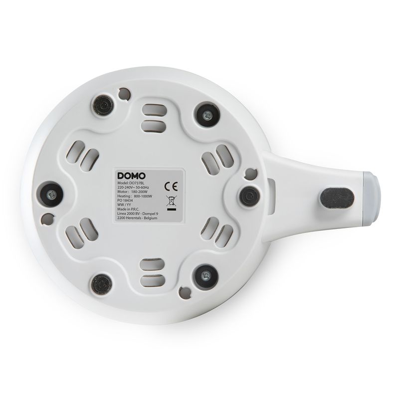 Electronice si Electrocasnice - Electrocasnice bucatarie - Mixere, tocatoare & roboti de bucatarie - Blendere si mini tocatoare - Blender cu functie de Preparat Supa Domo DO737BL, Capacitate 1.6 Litri, Putere 1000 W - Infinity.ro