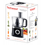 Electronice si Electrocasnice - Electrocasnice bucatarie - Mixere, tocatoare & roboti de bucatarie - Roboti de bucatarie - Robot de bucatarie Techwood TRO-6856, 800W, taiere, razuire, feliare - Infinity.ro