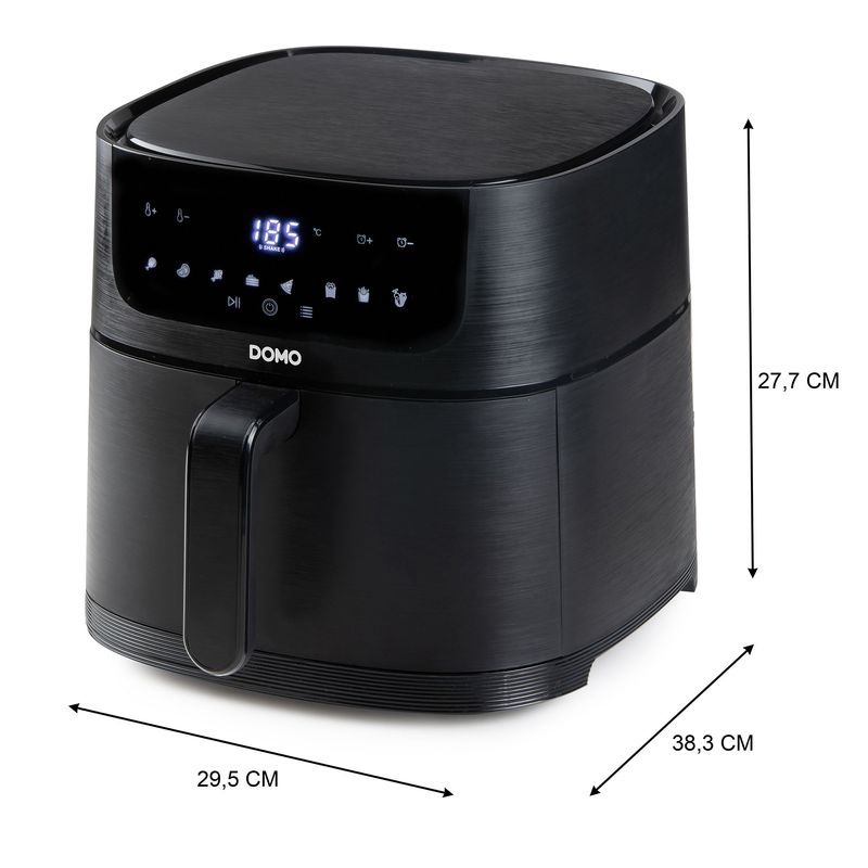Electronice si Electrocasnice - Electrocasnice bucatarie - Aparate de gatit & desert - Friteuze - Friteuza Domo Deli-fryer DO539FR, 6 L, 1500 W - Infinity.ro