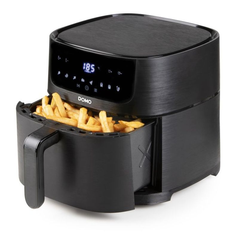 Electronice si Electrocasnice - Electrocasnice bucatarie - Aparate de gatit & desert - Friteuze - Friteuza Domo Deli-fryer DO539FR, 6 L, 1500 W - Infinity.ro