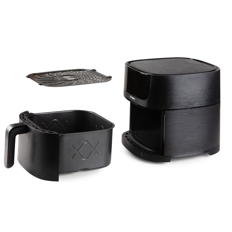 Electronice si Electrocasnice - Electrocasnice bucatarie - Aparate de gatit & desert - Friteuze - Friteuza Domo Deli-fryer DO539FR, 6 L, 1500 W - Infinity.ro