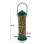 Petshop - Accesorii petshop - Culcusuri si custi - Tarcuri si colivii - Hranitor pentru pasari, 22 x 7.5 cm, verde, My Garden 1063 - Infinity.ro