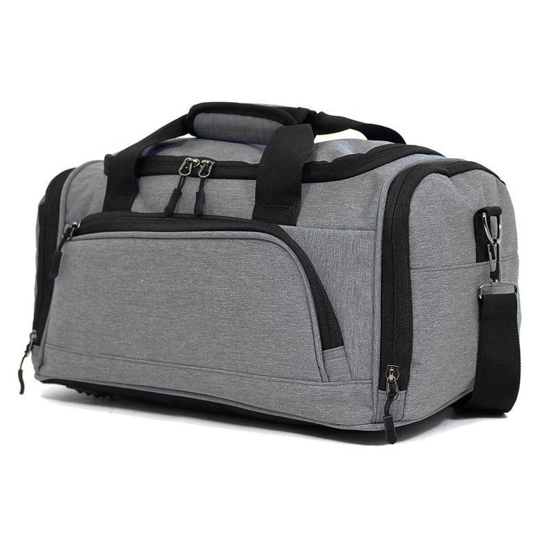 Sport si Outdoor - Articole de voiaj - Genti voiaj - Geanta de calatorie, gri, 40 x 20 x 25 cm, Vivo, JBTB73B-GREY - Infinity.ro