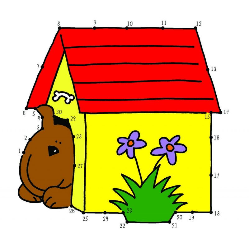 Carti si Birotica - Carti - Carti pentru copii - Carti de colorat - Galt Carte de colorat Dot to Dot - Infinity.ro