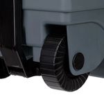 Casa si Gradina - Mobilier - Organizare si depozitare - Cosuri de gunoi - Cos de gunoi, din plastic, cu roti si pedala, capacitate 60L, gri - Infinity.ro