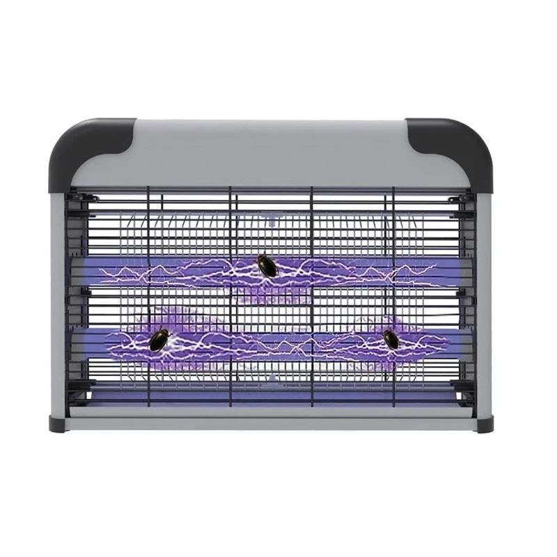 Market - Curatenie si intretinere casa - Produse menaj - Insecticide si capcane - Capcana Electrica, pentru Insecte, cu lampa UV, 20W, 40x11x27 cm, mov - Infinity.ro
