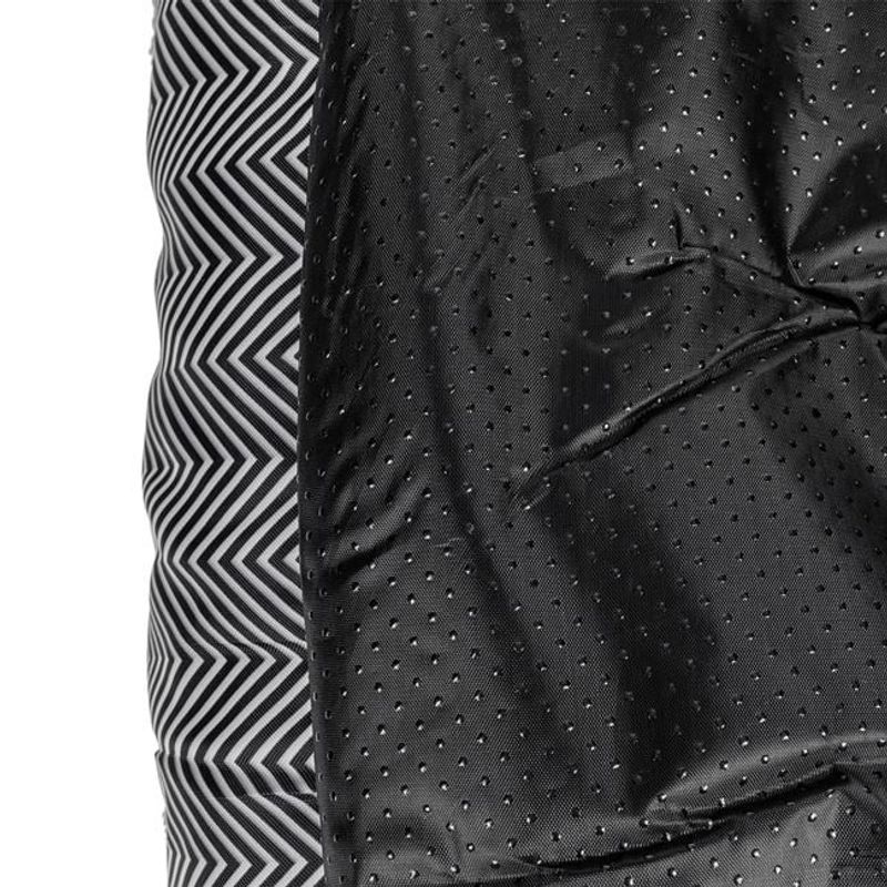 Petshop - Accesorii petshop - Culcusuri si custi - Culcusuri si saltele - Pat Dreptunghiular pentru caini, cu Imitatie de Blana, poliester, 80x70x20cm, gri/alb - Infinity.ro