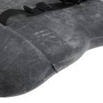 Casa si Gradina - Textile si covoare - Perne si pilote - Perne - Perna din Spuma, pentru Suport Lombar, cu Suprafata Catifelata, cu memorie, 40x27x6 cm, gri - Infinity.ro