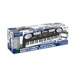 Jucarii, Copii si Bebe - Jucarii si jocuri - Jucarii de rol - Instrumente muzicale de jucarie - Orga Electronica cu 54 de Clape, Functii Avansate, Sistem Stereo, 74x16x26 cm, negru - Infinity.ro