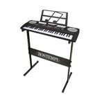 Jucarii, Copii si Bebe - Jucarii si jocuri - Jucarii de rol - Instrumente muzicale de jucarie - Orga Electronica cu 54 de Clape, Functii Avansate, Sistem Stereo, 74x16x26 cm, negru - Infinity.ro