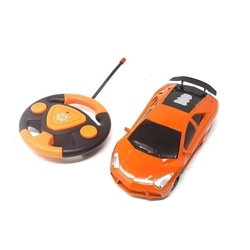Jucarii, Copii si Bebe - Jucarii si jocuri - Vehicule si jucarii cu telecomanda - Masinute - Masinuta de curse RC, cu lumina LED, pentru copii de 6 ani+, scara 1:24, plastic, 20x8x5 cm - Infinity.ro
