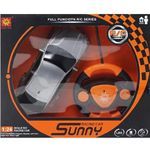 Jucarii, Copii si Bebe - Jucarii si jocuri - Vehicule si jucarii cu telecomanda - Masinute - Masinuta de curse RC, cu lumina LED, pentru copii de 6 ani+, scara 1:24, plastic, 20x8x5 cm, Portocaliu - Infinity.ro