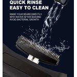 Ingrijire personala si Cosmetice - Aparate & accesorii ingrijire personala - Aparate de ras si tuns - Aparate de tuns - Set cu aparat de tuns, ras si pentru nas, RAF R4018, 3W, reincarcabil, 1200mAh, utilizare 60 min, negru - Infinity.ro