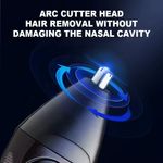 Ingrijire personala si Cosmetice - Aparate & accesorii ingrijire personala - Aparate de ras si tuns - Aparate de tuns - Set cu aparat de tuns, ras si pentru nas, RAF R4018, 3W, reincarcabil, 1200mAh, utilizare 60 min, negru - Infinity.ro