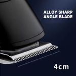 Ingrijire personala si Cosmetice - Aparate & accesorii ingrijire personala - Aparate de ras si tuns - Aparate de tuns - Set cu aparat de tuns, ras si pentru nas, RAF R4018, 3W, reincarcabil, 1200mAh, utilizare 60 min, negru - Infinity.ro