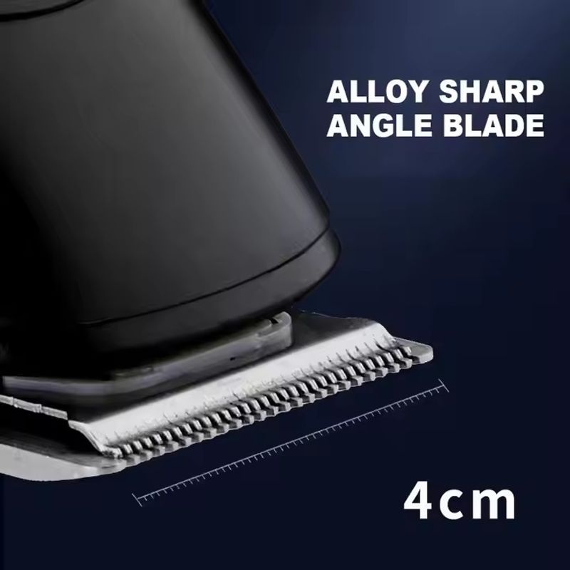 Ingrijire personala si Cosmetice - Aparate & accesorii ingrijire personala - Aparate de ras si tuns - Aparate de tuns - Set cu aparat de tuns, ras si pentru nas, RAF R4018, 3W, reincarcabil, 1200mAh, utilizare 60 min, negru - Infinity.ro