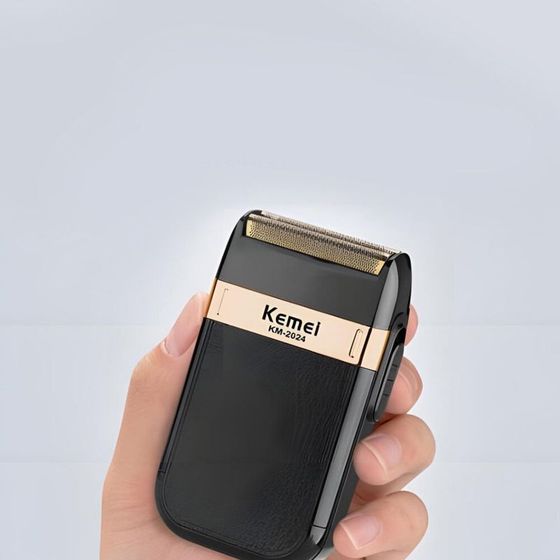 Ingrijire personala si Cosmetice - Aparate & accesorii ingrijire personala - Aparate de ras si tuns - Seturi complete de ras & tuns - Masina de barbierit/shaver Kemei 2 in 1, Profesional, 3W, Calitate Premium, Negru - Infinity.ro