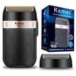 Ingrijire personala si Cosmetice - Aparate & accesorii ingrijire personala - Aparate de ras si tuns - Seturi complete de ras & tuns - Masina de barbierit/shaver Kemei 2 in 1, Profesional, 3W, Calitate Premium, Negru - Infinity.ro