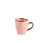 Casa si Gradina - Bucatarie si vesela - Cani si pahare - Cani si cesti - Set 6 cani texturate, Dots, H&H, ceramica, culori asortate, 110 ml - Infinity.ro