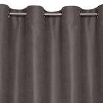 Casa si Gradina - Textile si covoare - Perdele si draperii - Draperii - Draperie ADELAIDE cu tesatura fina, cu aspect de piele de caprioara si un model fin, 140 x 250 cm, gri - Infinity.ro