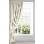 Casa si Gradina - Textile si covoare - Perdele si draperii - Draperii - Draperie ANTARA din catifea neteda cu snur pentru fixare, 140 x 300 cm, crem - Infinity.ro