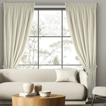 Casa si Gradina - Textile si covoare - Perdele si draperii - Draperii - Draperie ANTARA din catifea neteda cu snur pentru fixare, 140 x 300 cm, crem - Infinity.ro