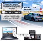 Auto si Moto - Electronice auto - Camere auto si DVR - Camera Auto Tripla de Bord SafePro 6 in 1, 4K UHD, Night Vision,GPS,WIFI,WDR, G-Senzor, Ecran IPS 3.16 Inch, Card 64 GB - Infinity.ro