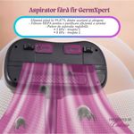 Electronice si Electrocasnice - Ingrijirea locuintei - Aspiratoare - Aspirator Profesional e-Wantay 2in1, Portabil,8000Pa, 100W, Fara Sac,Filtru HEPA,Putere Reglabila,Curatare cu Lumina UV - Infinity.ro