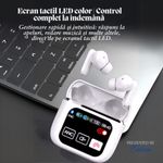 TV, Audio-Video si Foto - Portabile audio - Casti audio - Casti Wireless PURE BASS – Bluetooth 5.4, Ecran tactil LED 1.9”, ANC, ENC, bass puternic, Hi-Res Audio Panoramic 9D - Infinity.ro