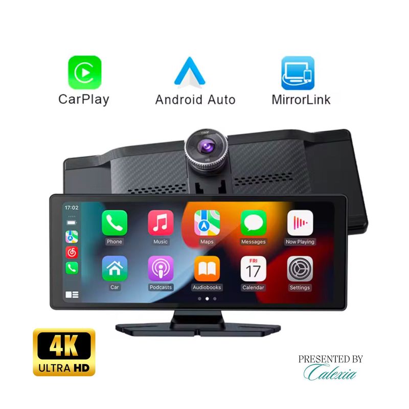 Auto si Moto - Electronice auto - Navigatii GPS - Navigatie Auto Multimedia Universala-Smart 10.26” Full HD cu CarPlay, Android Auto, Screen Mirroring, Camera Frontala 4K - Infinity.ro