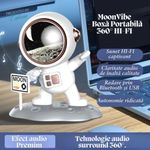 TV, Audio-Video si Foto - Portabile audio - Boxe portabile - Boxa Portabila e-Wantay, Bluetooth 5.0, Sunet Hi-Fi 360° Surround, Microfon Inclus, Apeluri Hands-Free,Autonomie 1200mAh - Infinity.ro