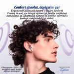 TV, Audio-Video si Foto - Portabile audio - Casti audio - Casti Wireless-ZenBuds cu Display Tactil, Anulare Zgomot ANC, ENC, Bluetooth 5.4, Audio Spatial, EQ, Microfon HD - Infinity.ro