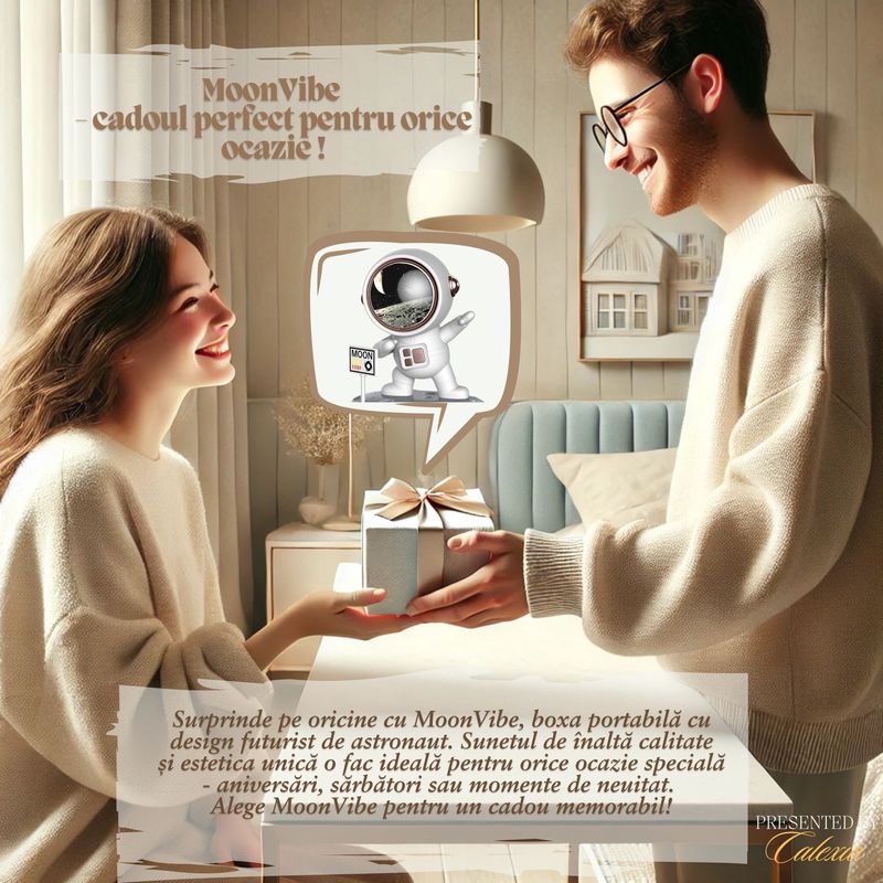 TV, Audio-Video si Foto - Portabile audio - Boxe portabile - Boxa Portabila e-Wantay, Bluetooth 5.0, Sunet Hi-Fi 360° Surround, Microfon Inclus, Apeluri Hands-Free,Autonomie 1200mAh - Infinity.ro