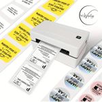 PC, gaming si accesorii - Imprimante, scanere & consumabile - Imprimante - Imprimante termice - Imprimanta termica portabila e-Wantay® High Quality, Bluetooth & USB, Compatibilitate universala, etichete & AWB-uri - Infinity.ro