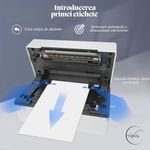 PC, gaming si accesorii - Imprimante, scanere & consumabile - Imprimante - Imprimante termice - Imprimanta termica portabila e-Wantay® High Quality, Bluetooth & USB, Compatibilitate universala, etichete & AWB-uri - Infinity.ro