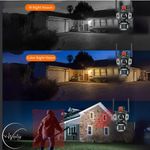 Casa si Gradina - Electrice - Smart Home - Camere de supraveghere - Camera de Supraveghere 2 in 1, e-Wantay® Vision 355°, Wi-Fi, Full HD, PTZ, Vedere Nocturna, Alarma, Detectare Miscare - Infinity.ro