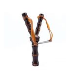 Sport si Outdoor - Camping - Accesorii camping si drumetii - Set doua Prastii din Lemn, Handmade, 19 cm, Maro - Infinity.ro