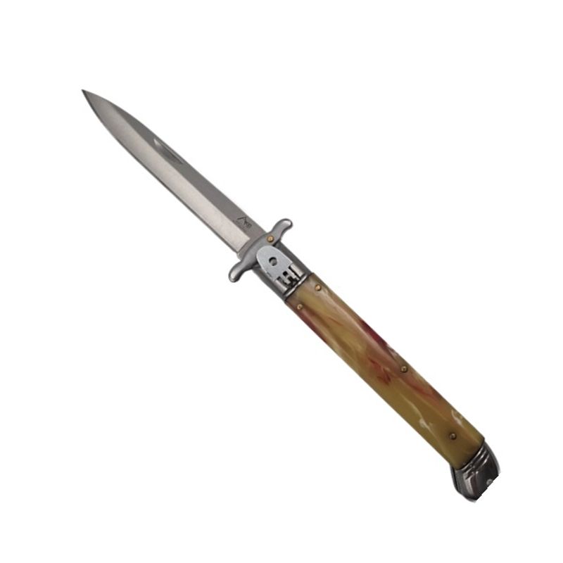 Sport si Outdoor - Camping - Cutite, bricege si accesorii - Cutite si bricege - Briceag automat stiletto, Italian Marble, 27 cm, multicolor - Infinity.ro