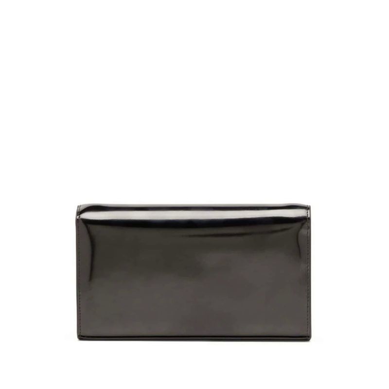 Fashion, accesorii si bijuterii - Femei - Accesorii femei - Genti si rucsacuri femei - Geanta dama Diesel maxilog monocromatic Negru 19.5 x 11.5 x 4.5 cm - Infinity.ro