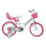 Sport si Outdoor/Ciclism/Biciclete pentru copii - DINO BIKES Bicicleta copii 16'' Hello Kitty - Infinity.ro