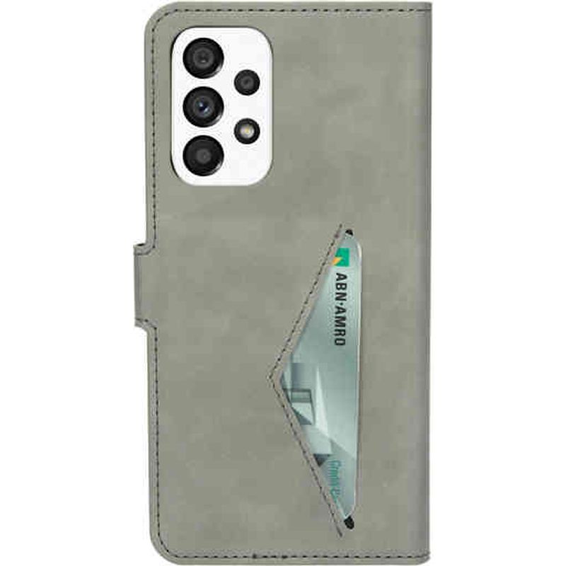 Laptop, Telefoane si Tablete - Telefoane mobile si accesorii - Accesorii Telefoane - Huse telefoane - Husa classic wallet, compatibila cu Samsung Galaxy A53 5G, gri - Infinity.ro