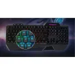 PC, gaming si accesorii - Periferice PC - Tastaturi - Kit tastatura ergonomica gaming si mouse 3200dpi, 7 culori RGB, Gonga® Negru - Infinity.ro