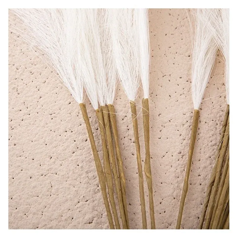 Market - Cadouri - Flori si aranjamente - Pampas artificial, lungime 56,5 cm, Gonga® Bej - Infinity.ro