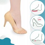 Fashion, accesorii si bijuterii - Femei - Incaltaminte femei - Accesorii incaltaminte - Benzi de amortizare pentru talpa si degete, din spuma, 9.2 cm, 6 mm grosime, crem - Infinity.ro