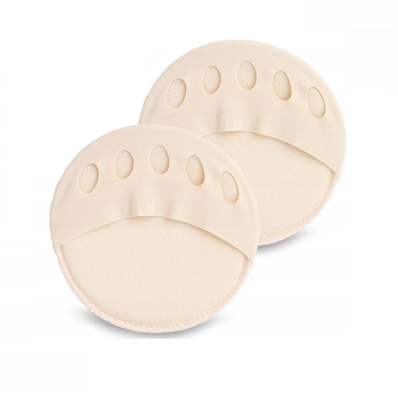 Fashion, accesorii si bijuterii - Femei - Incaltaminte femei - Accesorii incaltaminte - Benzi de amortizare pentru talpa si degete, din spuma, 9.2 cm, 6 mm grosime, crem - Infinity.ro